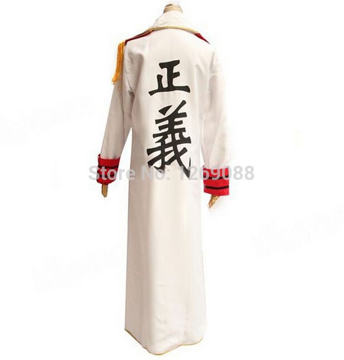 One Piece Kprusoian Sakazuki Navy Marine Justice Uniform Cloak Long Coat Unisex Cosplay Costume Kuzan Cos From Maxdream 33 04 Dhgate Com