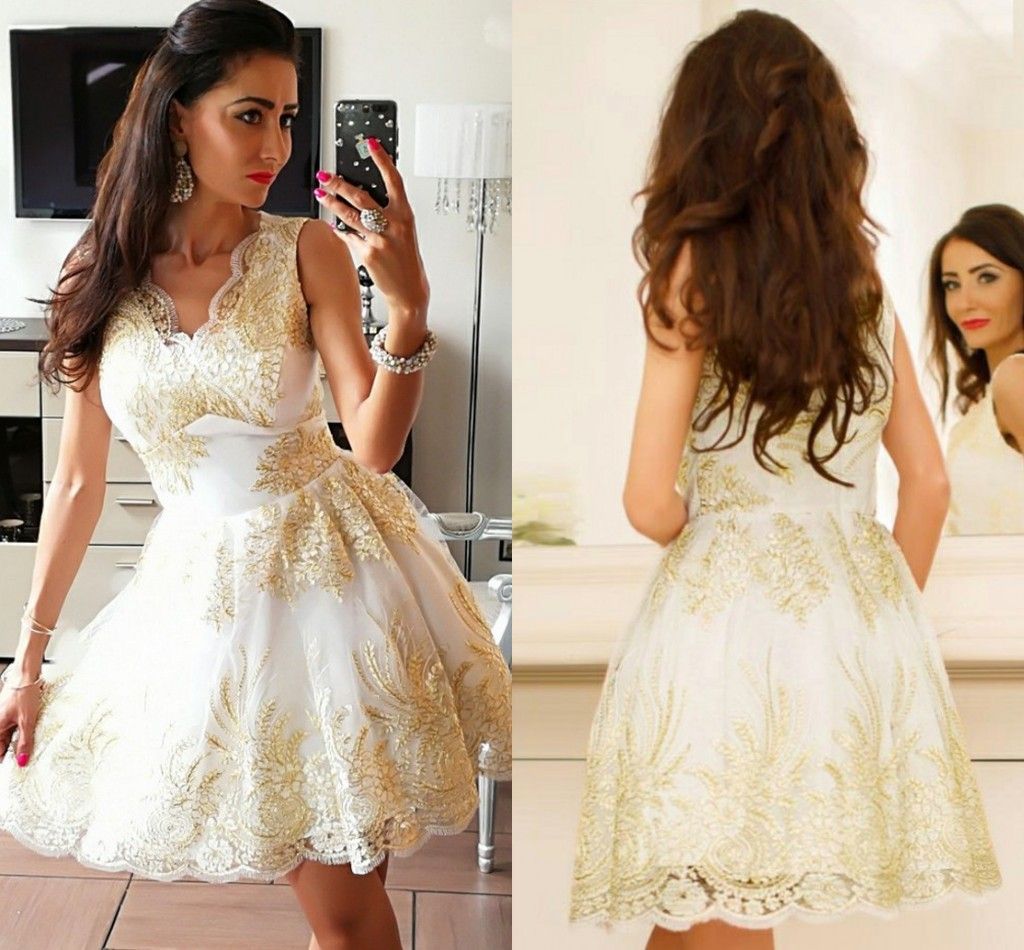 white short prom dresses 2018