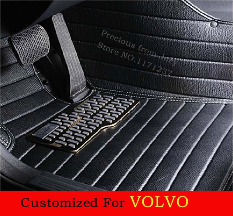 Case For Volvo Xc60 S40 S80l S60 Xc90 C30 Car Carpet 3d Leather