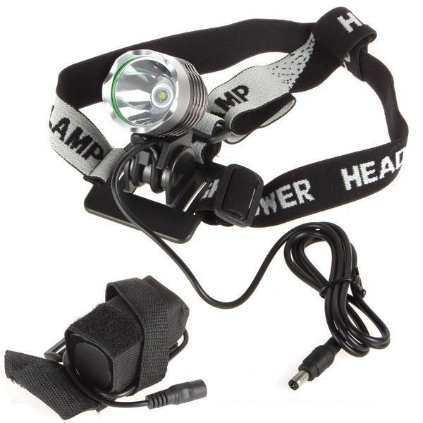 Charger 5000LM XM-L T6 Waterproof Bicycle LED Headlight Bike Lamp Battery Pack