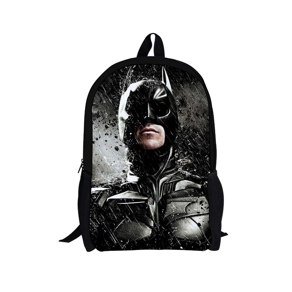 Susteen Refinería Escultor 2014 venta caliente Niños Batman mochila, bolsa de dibujos animados en 3D  de impresión Niños Superman