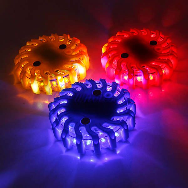 Emergency Flashing Lights Car 16 LED Strobe Car Warning Lights