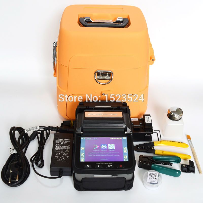 FTTH Fiber Optic Splicing Machine Optical Fiber Fusion Splicer