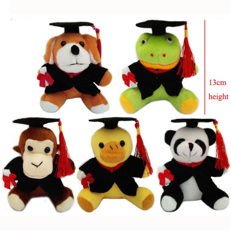 monos de peluche de graduacion