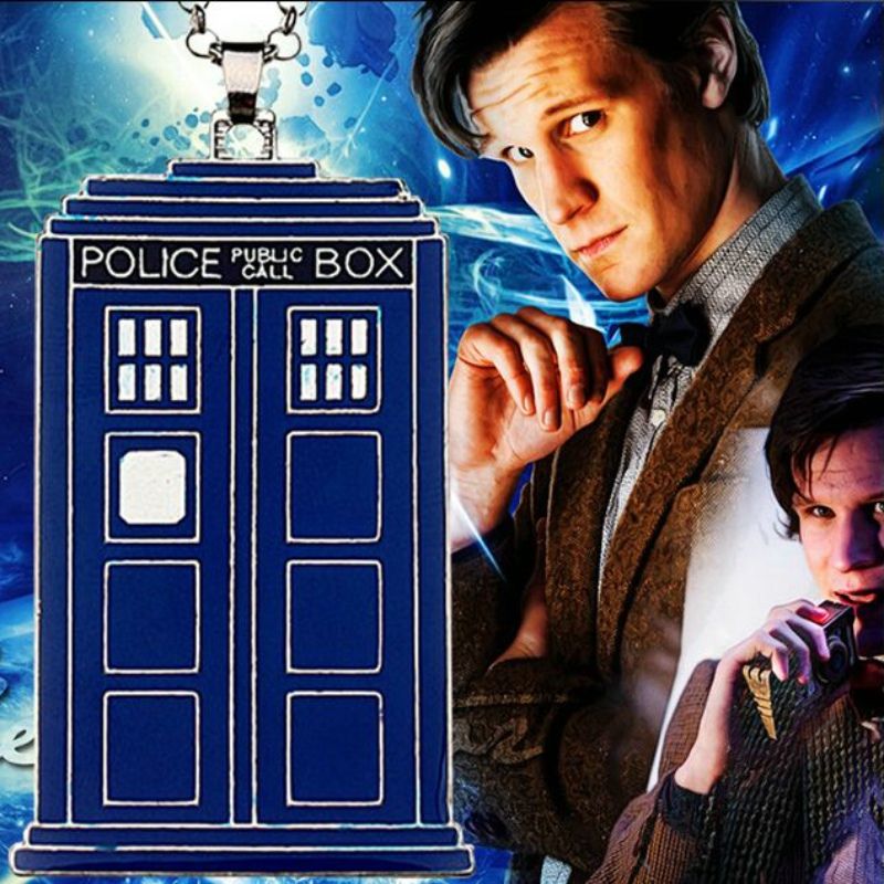 Doctor Who Tardis Policía Caja de Envío espacio tiempo Funda de teléfono de viaje