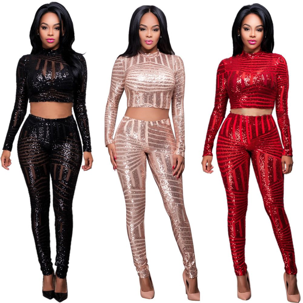 sequin pants romper