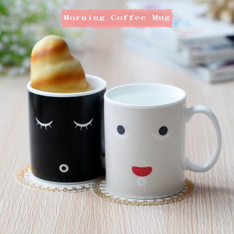 Dhl Shipping Free Best Gift Good Morning Ceramic Heat Sensitive