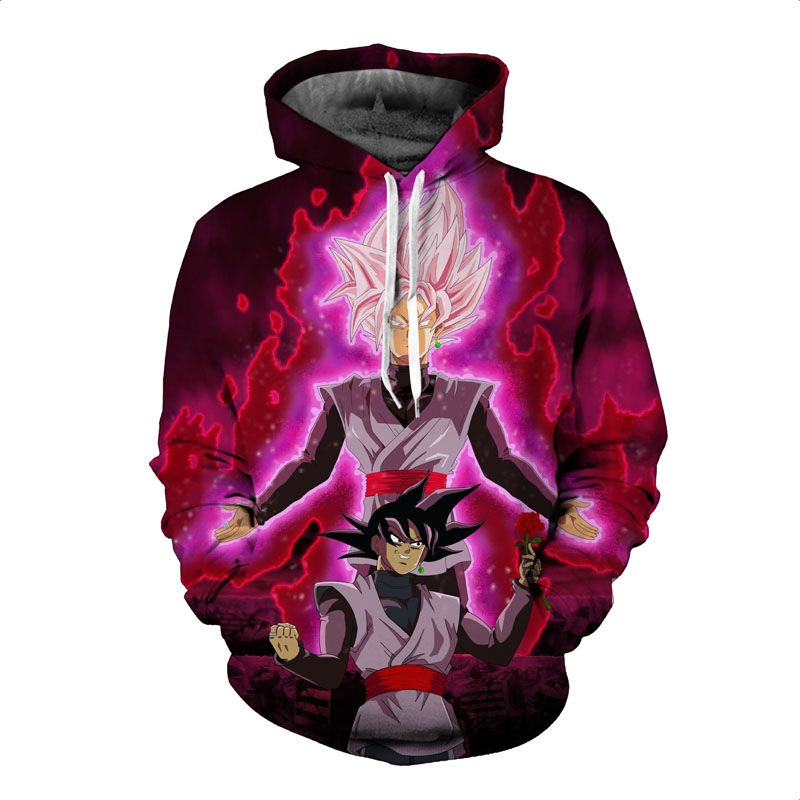Womens/Mens Dragon Ball Z Dark Goku 3D Print Casual Sweatshirt Hoodies Pullover Womens/Mens Dragon Ball Z Dark Goku 3D Print Casual Sweatshirt Hoodies Pullover