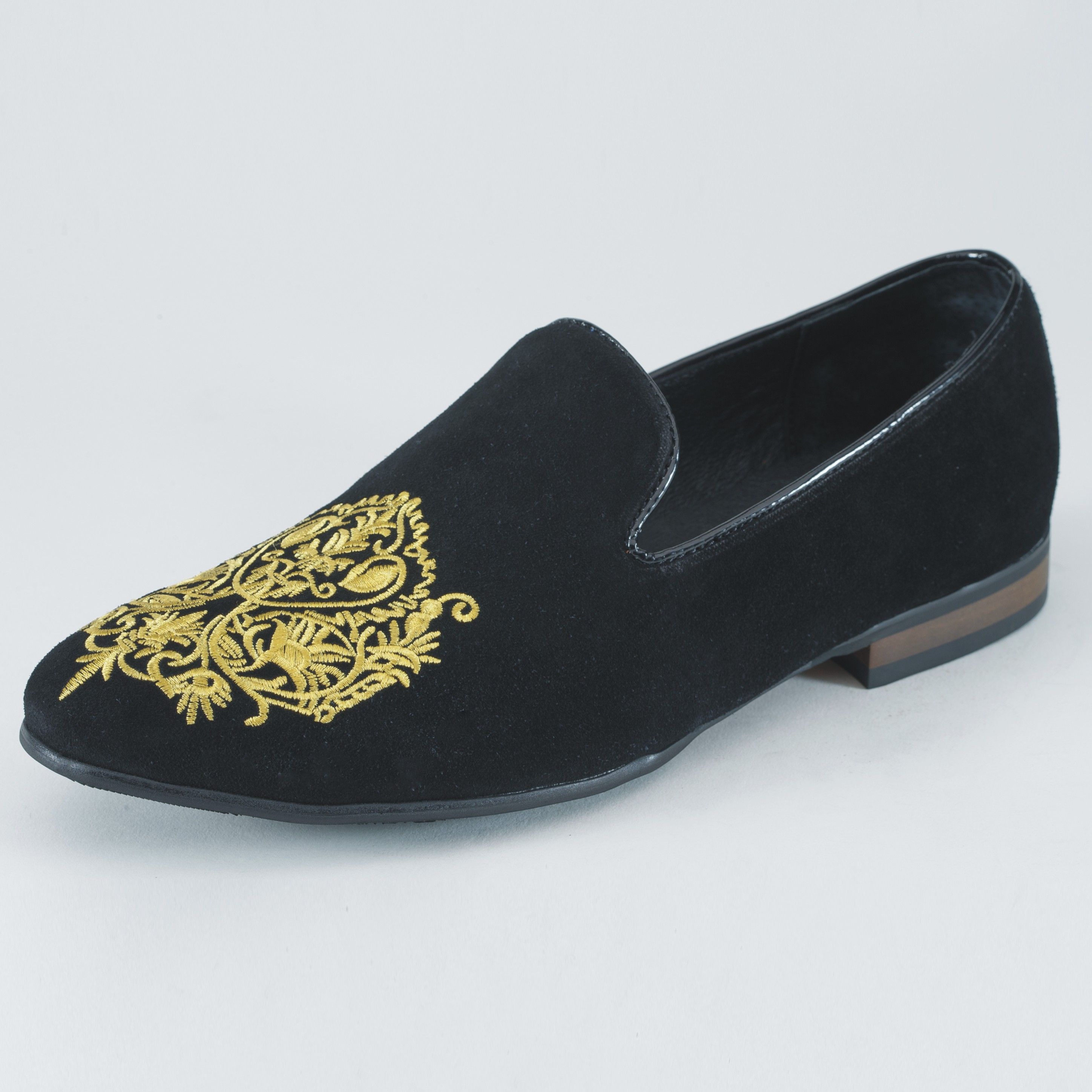 suede leather loafers