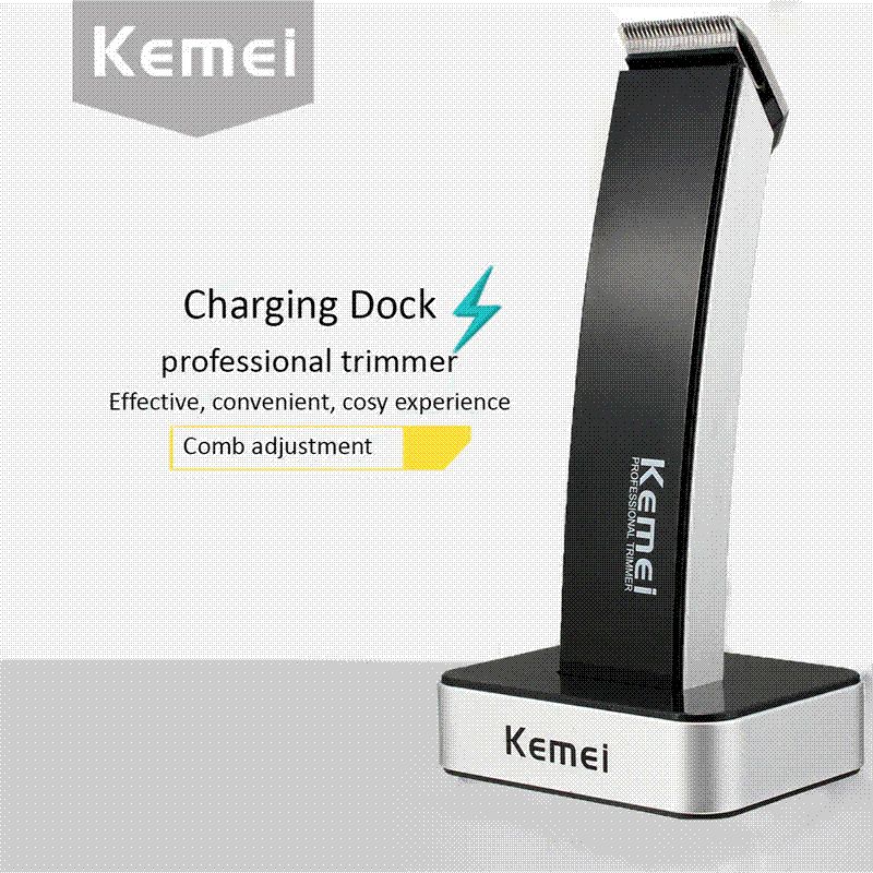 Kemei Km 619 Rechargeable Hair Clipper Electric Trimmer Machine