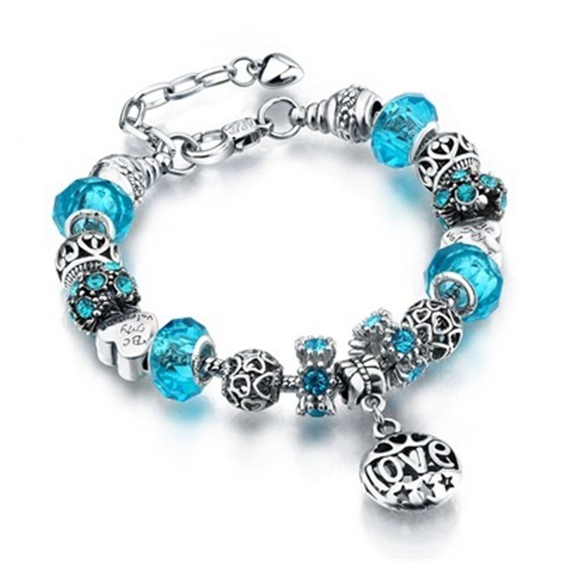 2021 Bracelets With Charm Beads For Pandora Pendant Bracelets