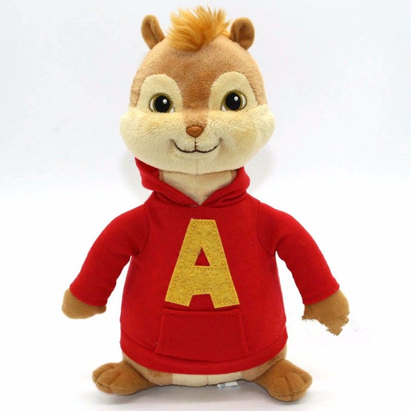 alvin and the chipmunks talking plush