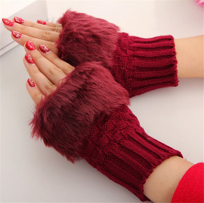 cute fingerless gloves