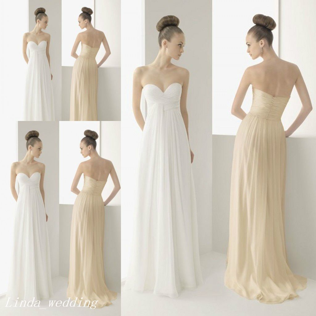 beautiful casual wedding dresses