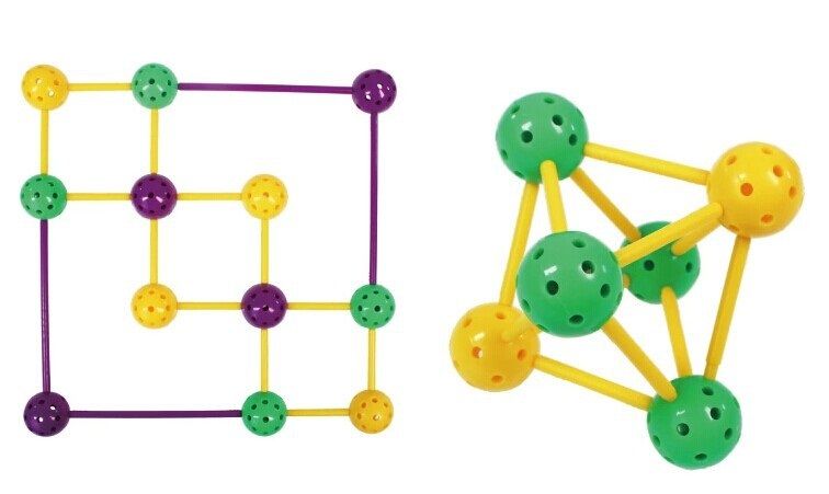 stick and ball building toy