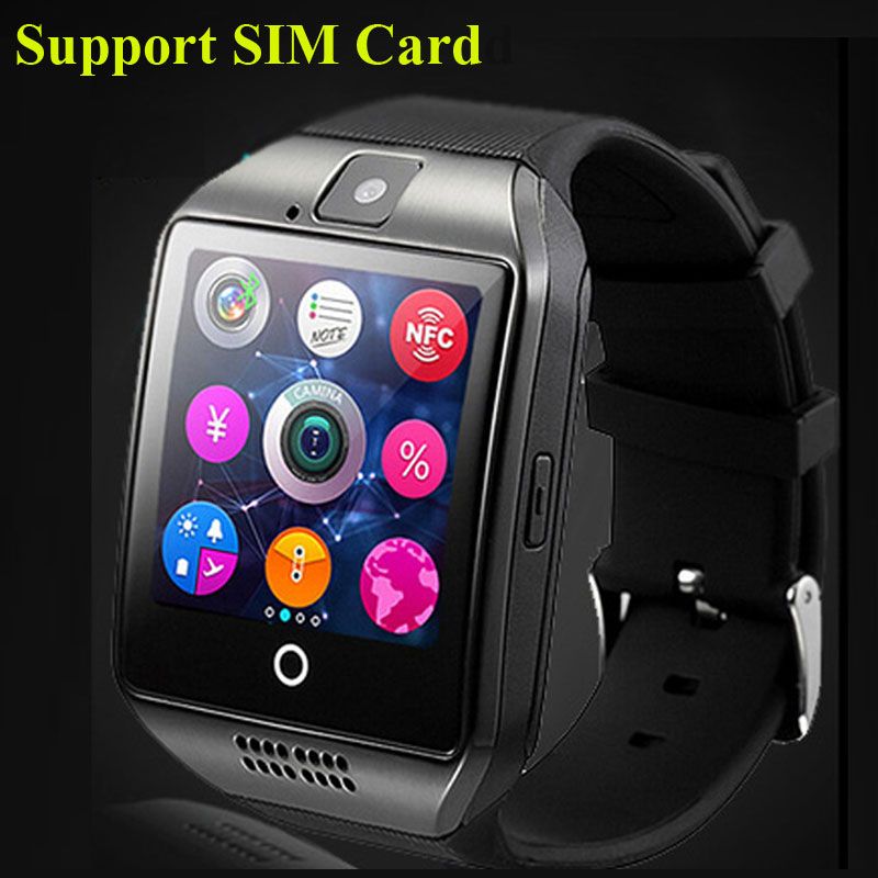 Suministro Al Por Mayor 2017 NFC Smart Watch Q18 1.54 HD Pulgadas Cámara De  Pantalla Táctil Smartwatch Soporte SIM TF Tarjeta Para IOS Y Android HTC  Teléfono VS APRO Q18S OTH289 De