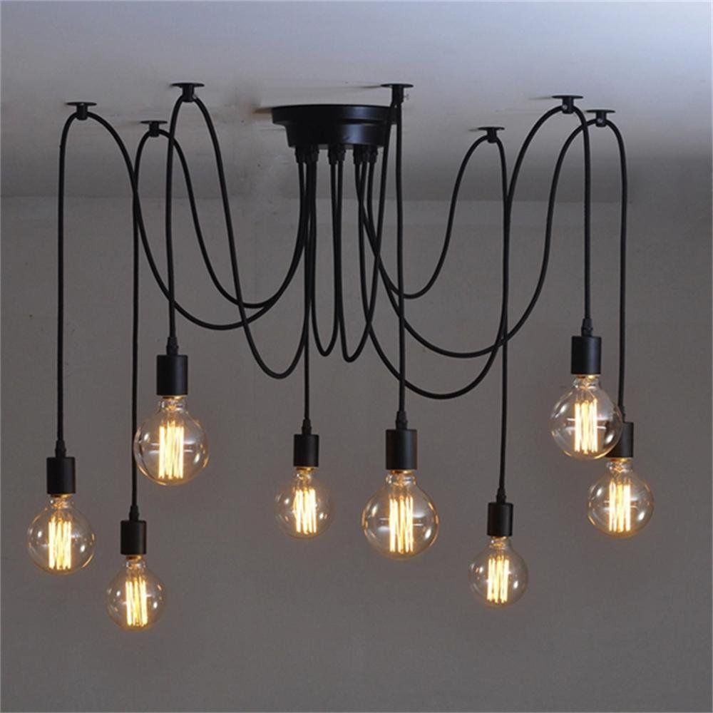 8heads Mordern Nordic Retro Edison Bulb Light Industrial Vintage