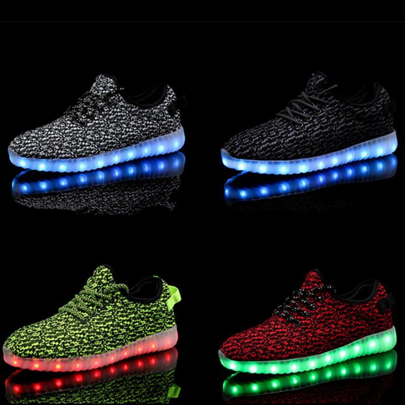 LED Shoes Light Up Sneakers Colorful 