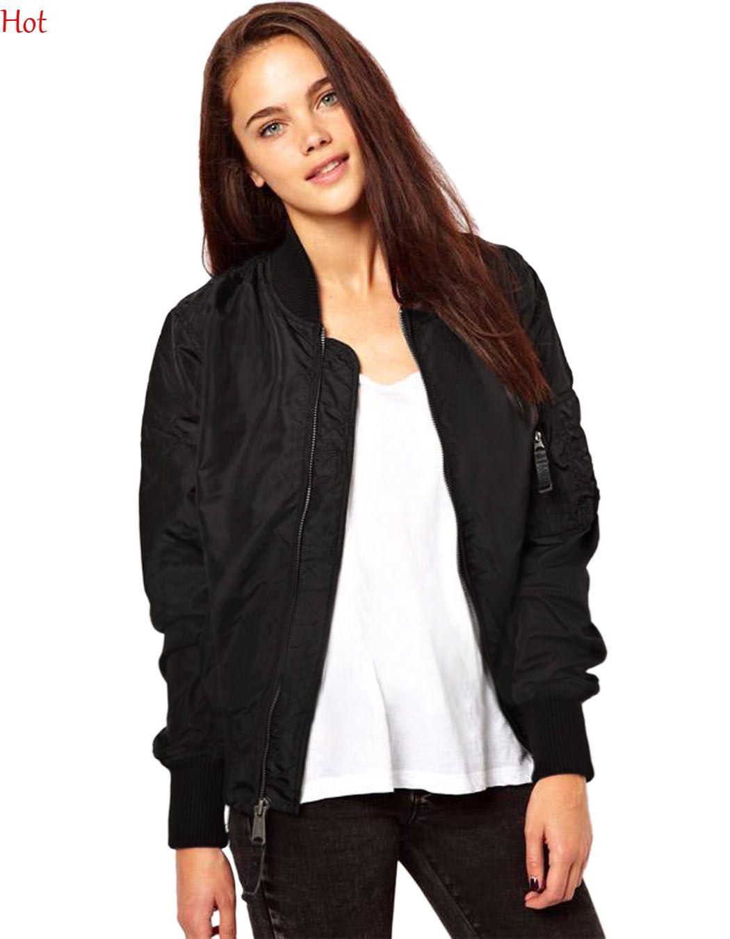 black spring jacket