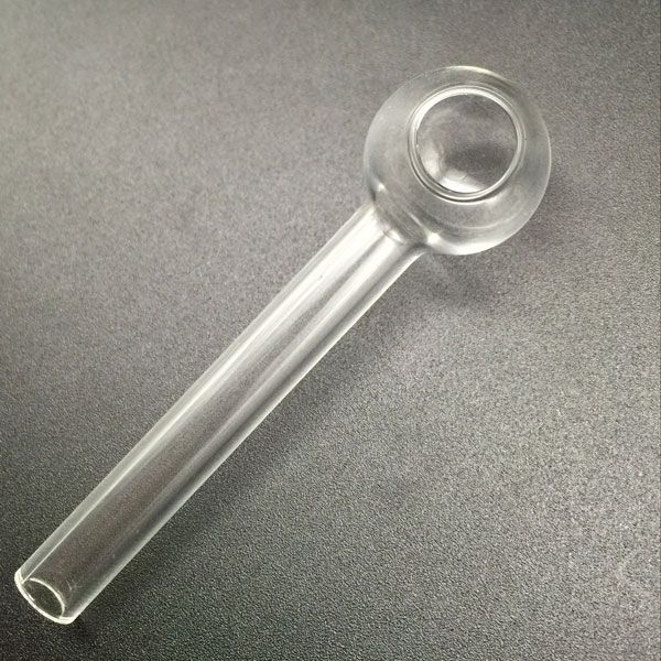 Glass oil burner pipes