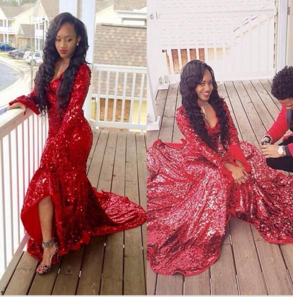 red and yellow prom