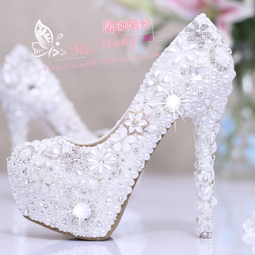 scarpe da sposa alte