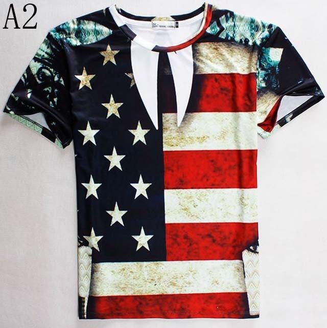 american flag t shirt mens in india