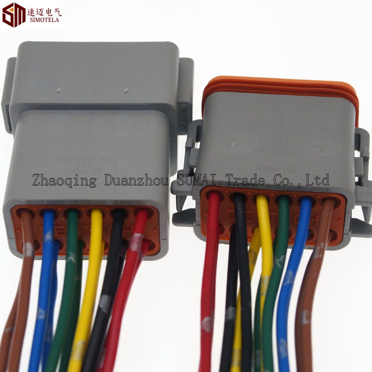 12-Pin Deutsch DT06-12S DT04-12P Engine Gearbox waterproof electrical connector