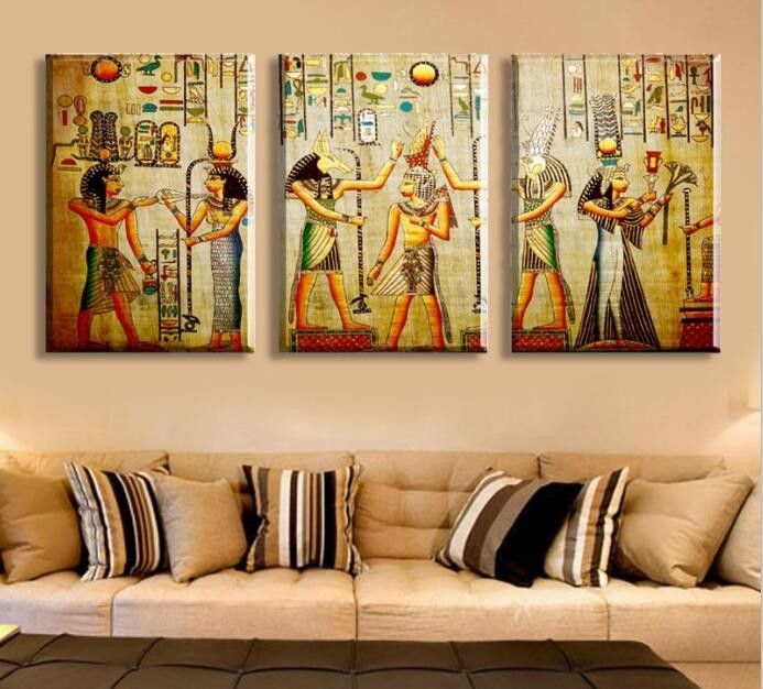 2020 Hd Large Painted Modern Abstract Oil Painting On Canvas Egyptian Pharaoh Portrait Wall Art For Living Room Decor Gift Picture From Ddartoilpainting 23 76 Dhgate Com