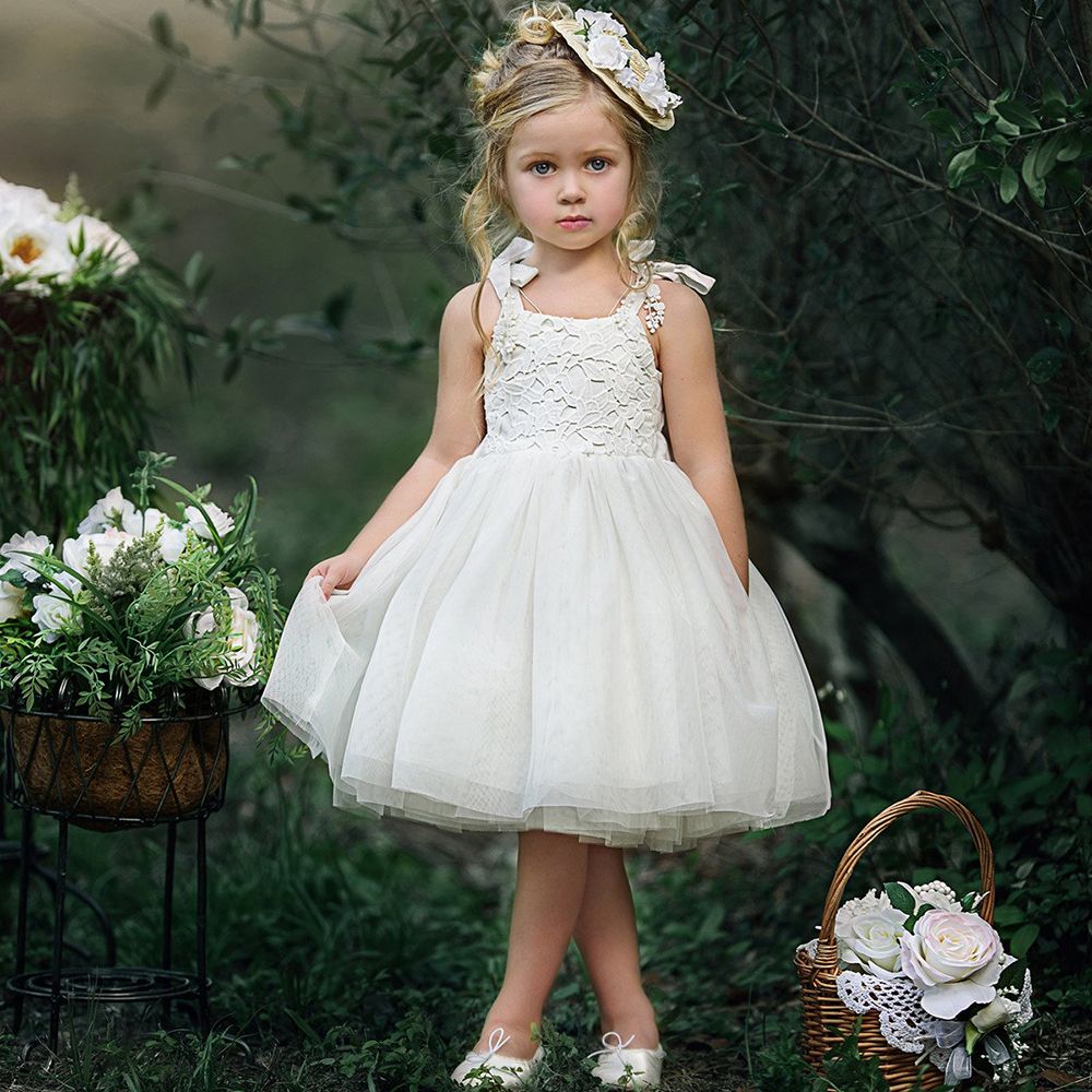 garden wedding flower girl dresses