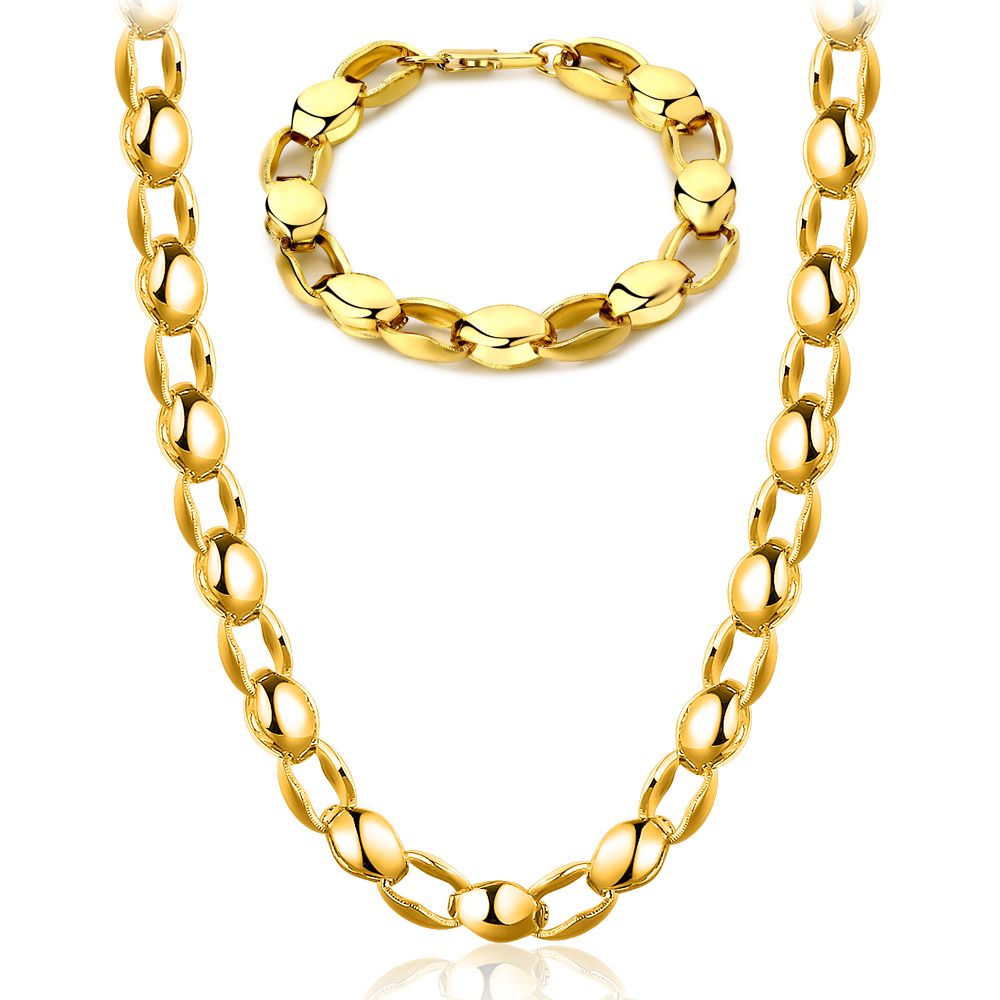 chunky gold mens bracelet