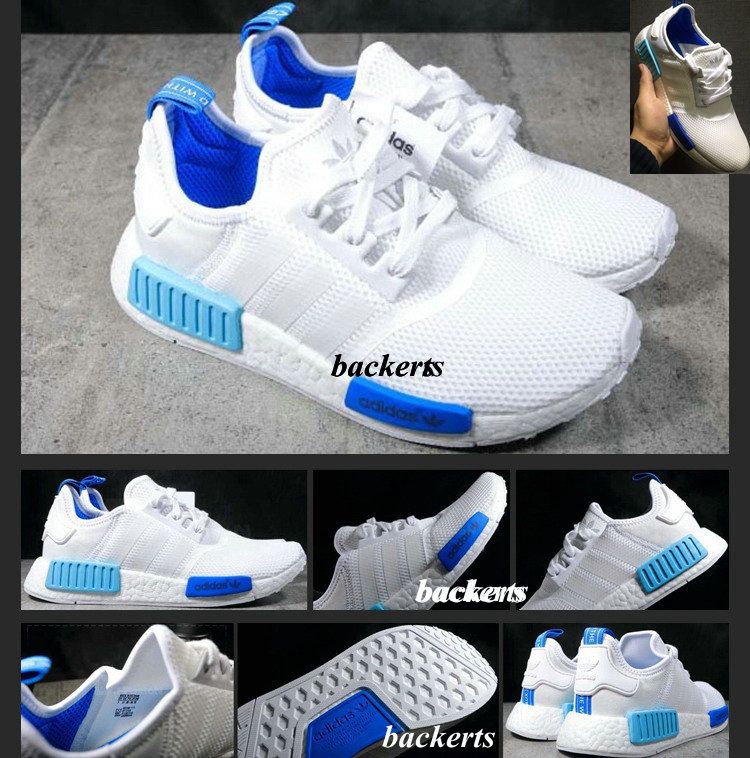 Adidas Original Adidas Originals NMD R1 W Blue Glow Shoes Mens Womens  Athletic Running Sneaker White Runs Shoe Brand Boost With Box Sneakers Sale  Womens Running Trainers From Backers, $77.95| DHgate.Com