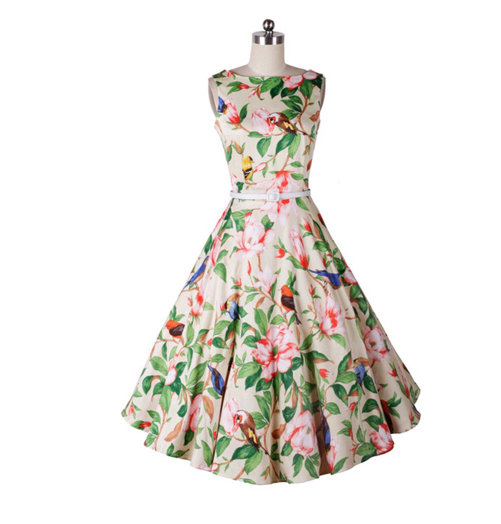 floral garden dress
