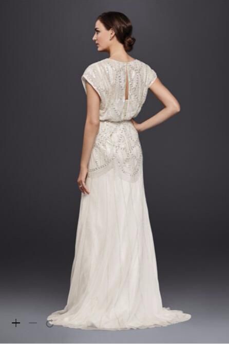 blouson wedding dress