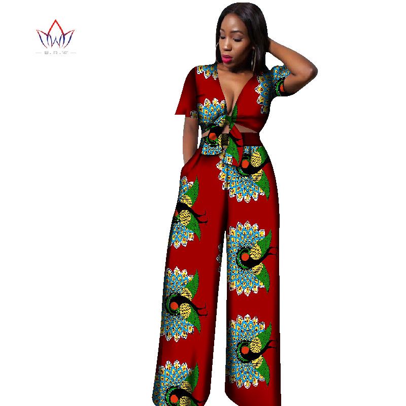 african print womens pant suit