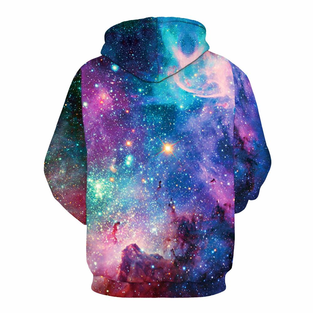 Blue Galaxy Fade Hoodie