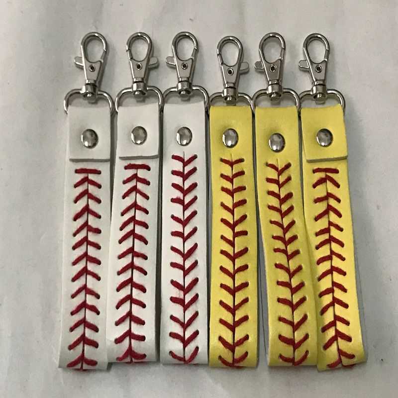 Outdoor Fashion Softball Keychain New Arrival Baseball Keychain,Fastpitch Softball Accessories
