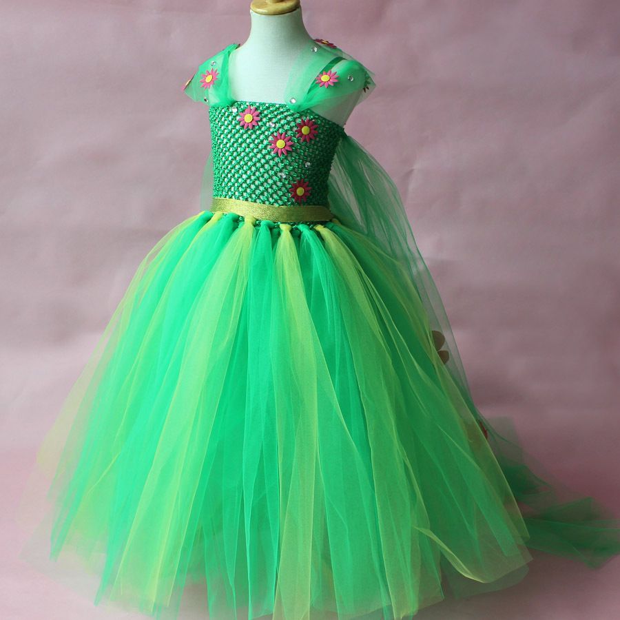 2020 Baby Girls Christmas Dress Xmas Costume Flower Fairy Tale