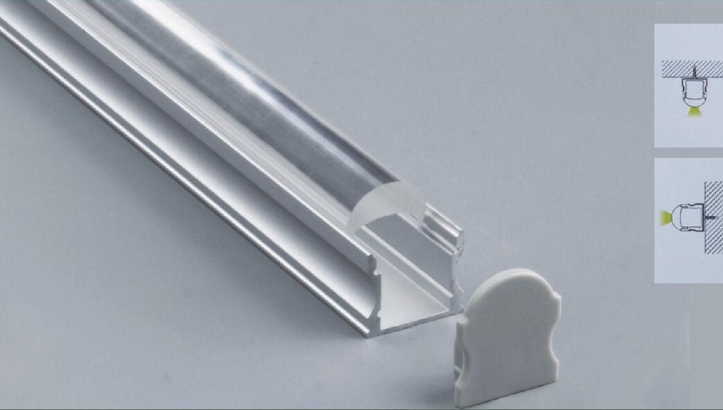 2019 2000mmx17mmx20mm White Led Linear Strip Aluminium Channel The