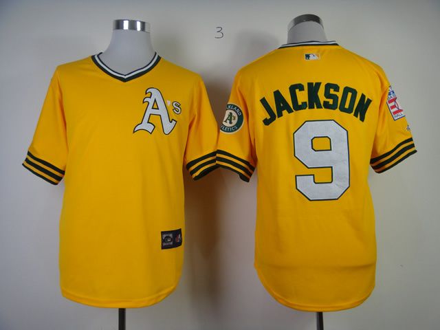 oakland a's jersey yellow