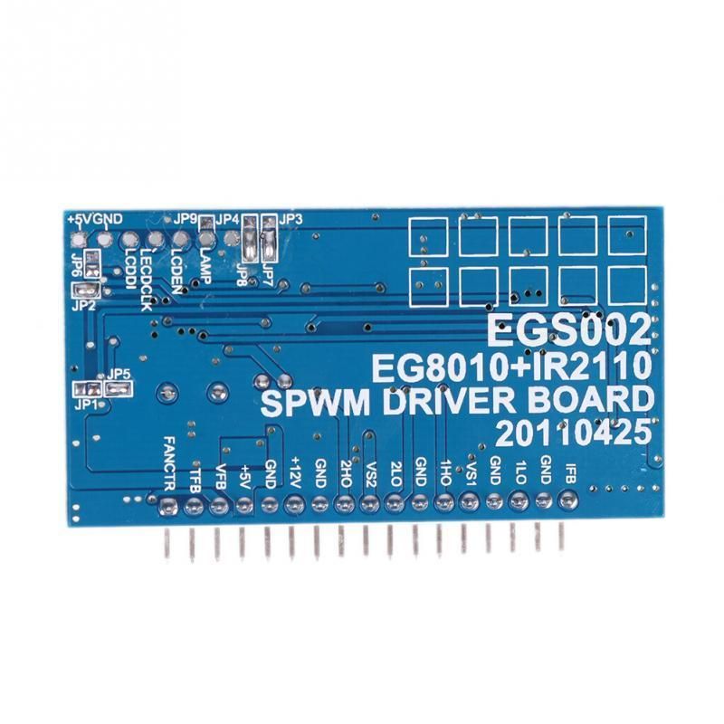 LCD Inversor De Onda Senoidal Pura EGS002 Tarjeta de Controladores /"EG8010 IR2110/" módulo de Controlador