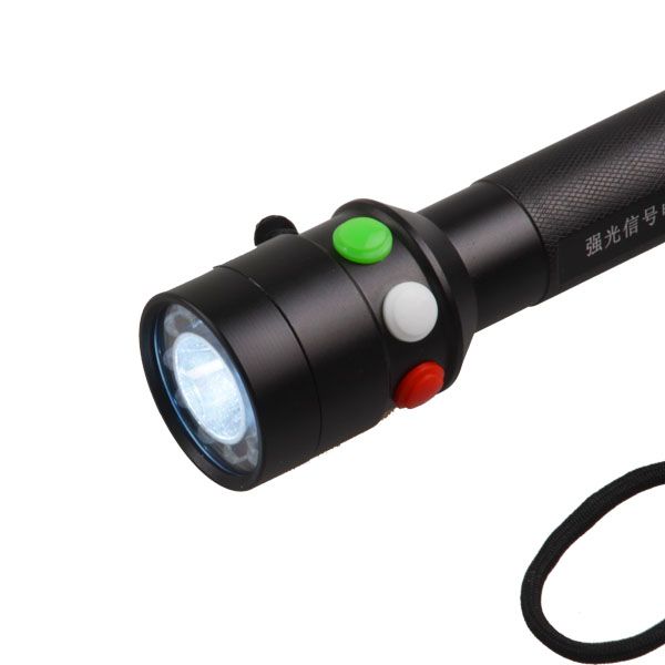 red torch light