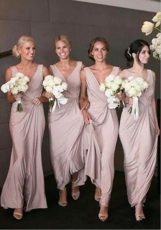 pink bridesmaid dress