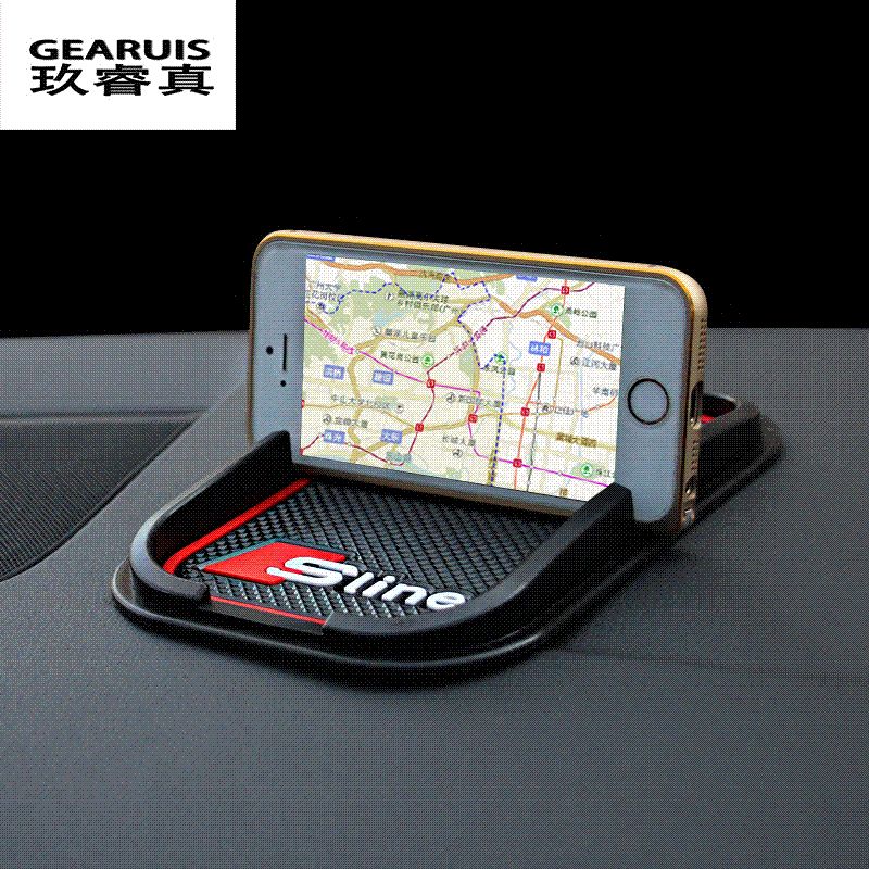 Sline 3D Anti Slip Interior Accessories Mobile Phone S Line Anti Slip Pad For Audi A2 A3 A4 A7 TT From China Car Stickers Lzc668 | DHgate.Com