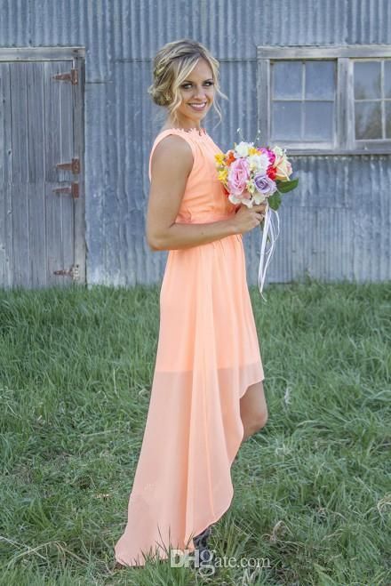 High low dress with cowboy boots Clearance