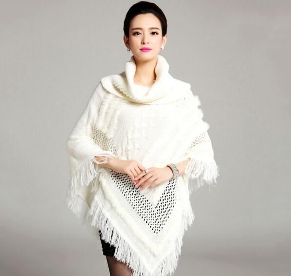 satin al siyah gri yun panco ceket tavsan kurk ve puskullu kis sonbahar sallar garn uzun pelerinler bayanlar icin yaka yaka bahar sal tl239 67