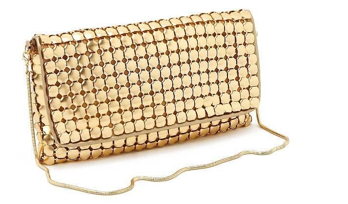 gold sling bag