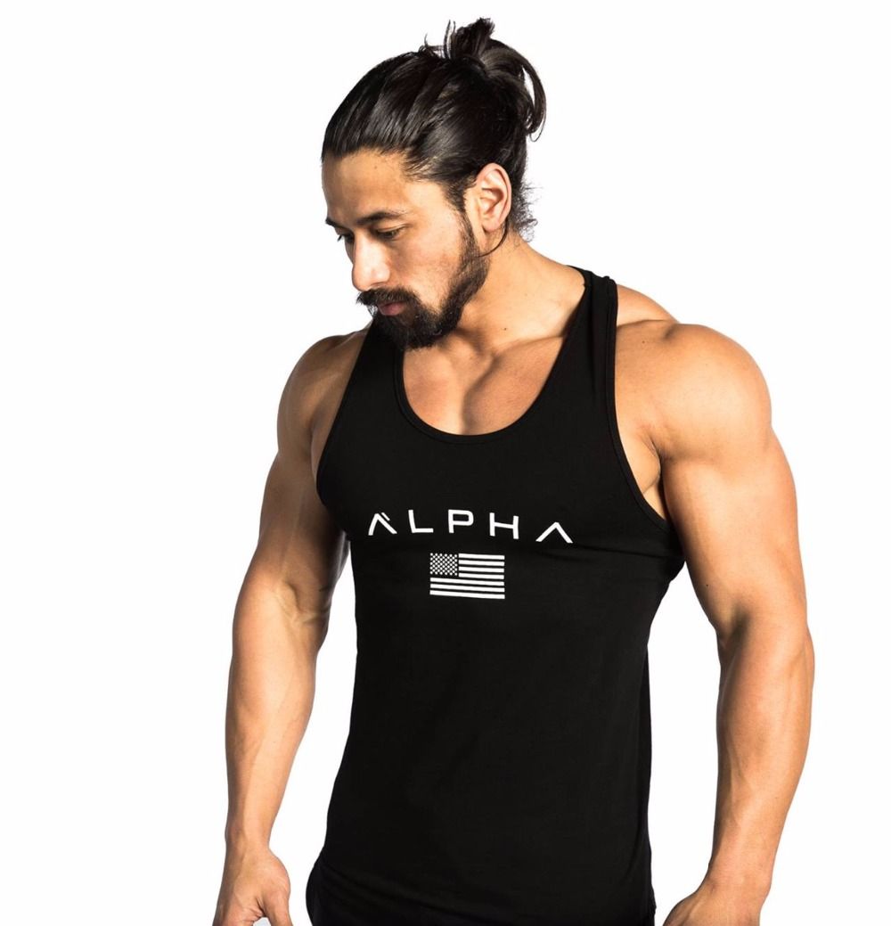 2018 Men Summer Gyms Fitness Bodybuilding Hooded Tank Top Fashion Mens Crossfit Clothing Loose Breathable Sleeveless Shirts Vest