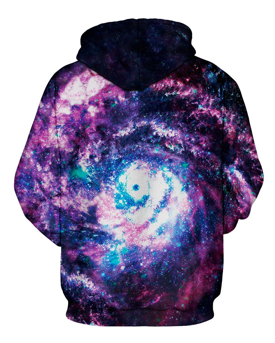 purple galaxy moletom com capuz
