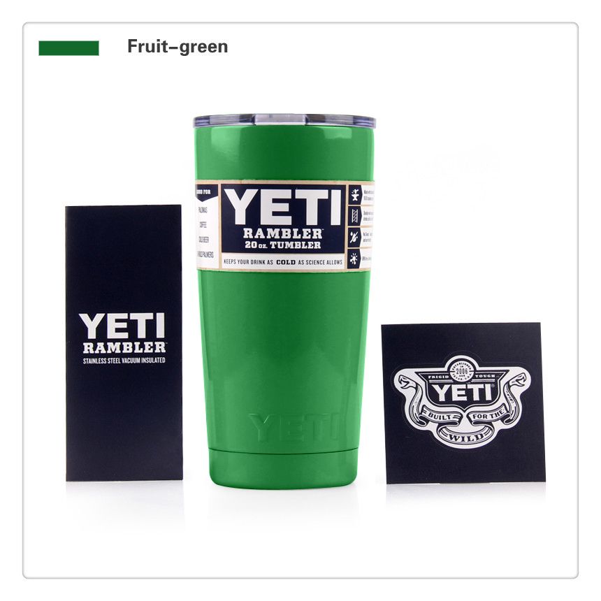 Discount Multi Color Yeti Cup Powder Coated 20oz 30oz Yeti Rambler YETI Coolers Rambler Tumbler